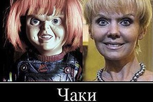 Валерию сравнили с куклой Чаки из фильма ужасов