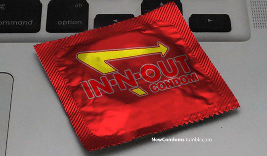 In-N-Out Burger превратился в In-N-Out Condom.