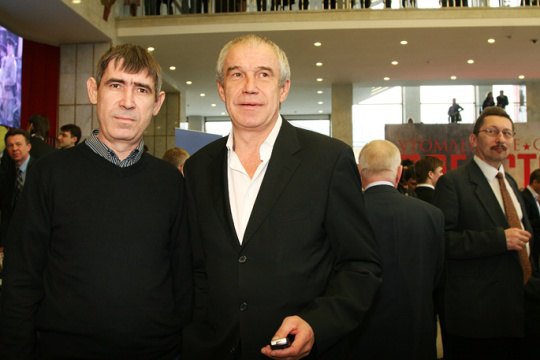 Сергей Гармаш с братом Романом, которого осудили на 3,5 года колонии за ДТП со смертельным исходом