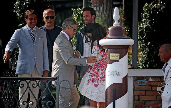 Свадьба Джорджа Клуни и Амаль Аламуддин
