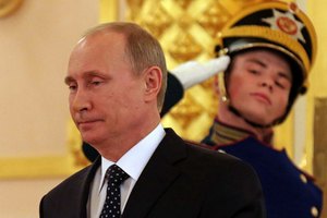 The Times объявила человеком года Владимира Путина