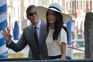 Клуни и Аламуддин отправились в медовый месяц на Сейшелы