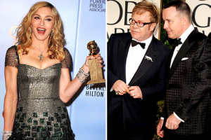 Мадонна и Элтон Джон не поделили "Золотой глобус"
