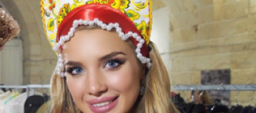 Украинка в кокошнике победила на "Мисс бикини Мира"