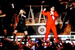 Мадонна станцевала "Gangnam Style"