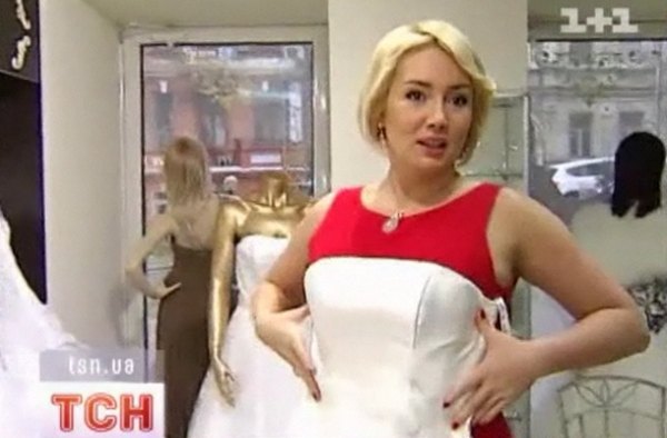 Наталья Розинская выбрала свадебное платье