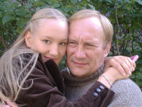 Евгений Сидихин с дочерью Полиной