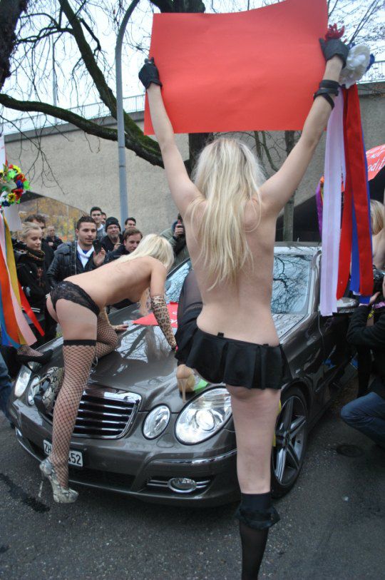 FEMEN в Цюрихе