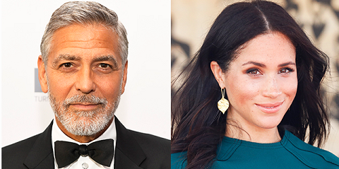 Джордж Клуни заступился за Меган Маркл и сравнил ее с принцессой Дианой