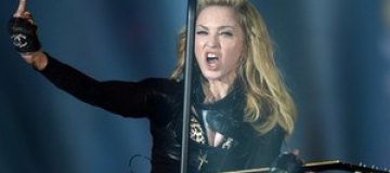 Мадонна на концерте в Киеве материлась