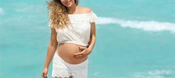 Яна Соломко показала новые снимки во время беременности