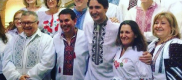 Канадский премьер и его министры сделали селфи в украинских вышиванках