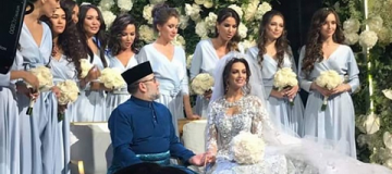 Король Малайзии женился на "Мисс Москва-2015"