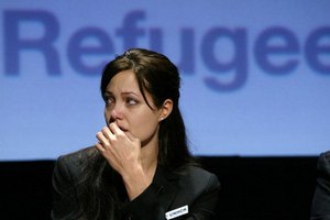 Джоли назначили послом ООН по делам беженцев