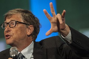 Билл Гейтс стал "секретным Сантой"