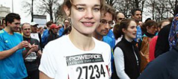Наталья Водянова пробежала марафон