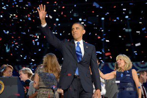Знаменитости поздравили Обаму с победой на выборах