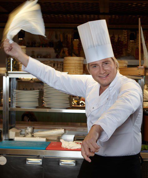 Николай Басков будет кормить посетителей исключительно русской кухней