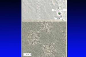 На картах Google нашли загадочный объект в китайской пустыне 