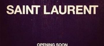Yves Saint Laurent cменил имя и логотип