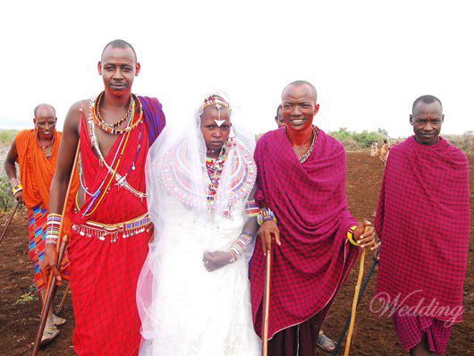 Свадьба в Кении